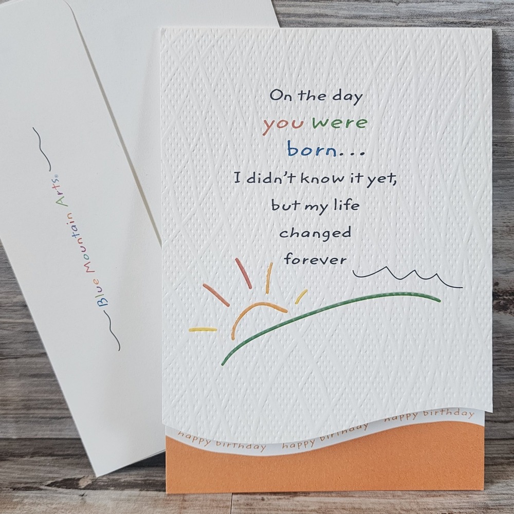 Blue Mountain Arts Douglas Pagels Birthday Greeting Card with Envelope